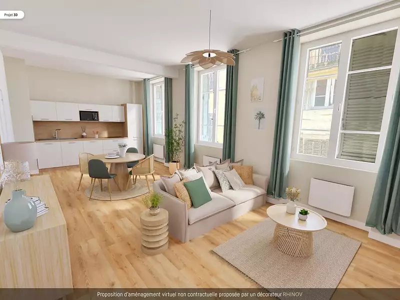 Appartement, 64,35 m²