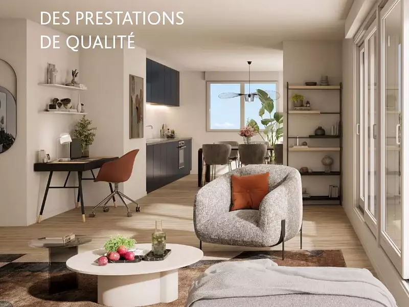 Appartement, 60 m²