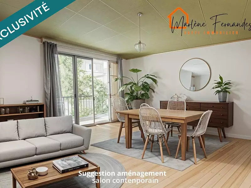 Appartement, 62 m²