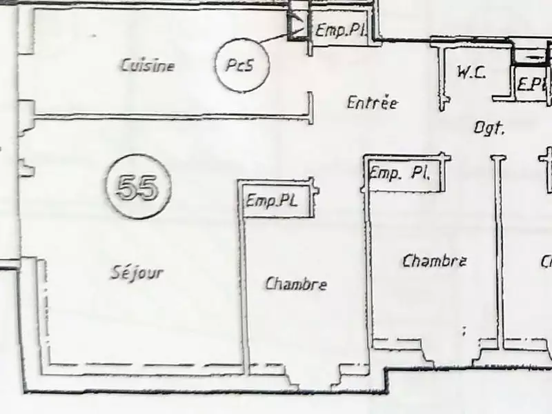 Appartement, 71 m²