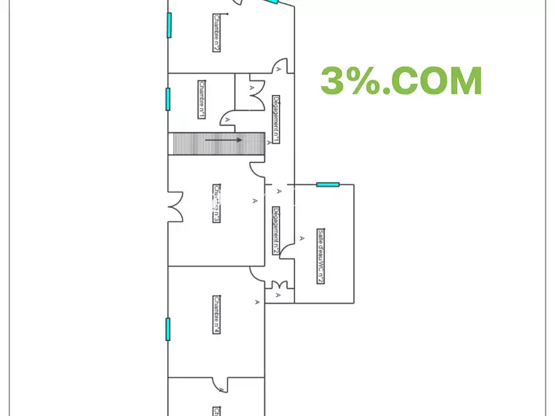 Appartement, 160 m²