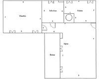 Appartement, 44,29 m²