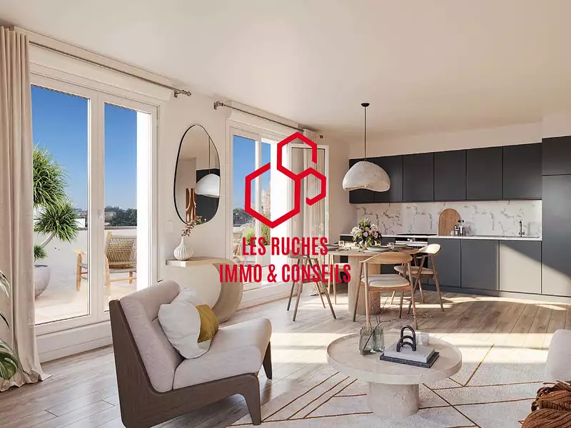 Appartement, 62,88 m²