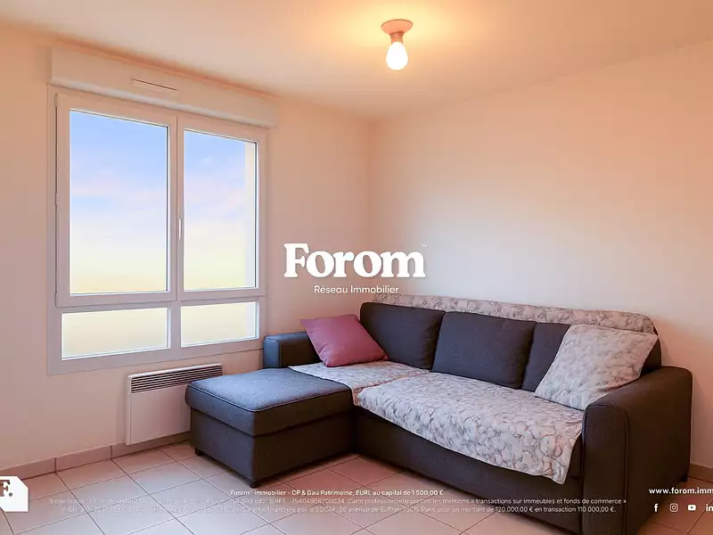 Appartement, 22,8 m²