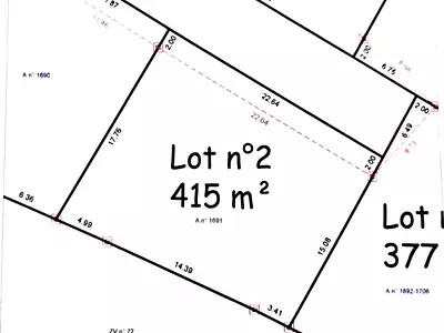 Terrain, 318 m²