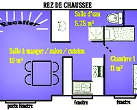 Maison, 53 m²