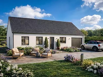 Maison neuve, 89 m²