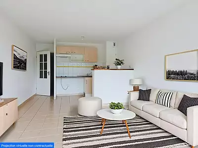 Appartement, 44,55 m²