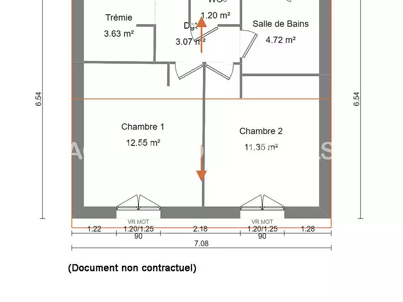 Maison, 92 m²