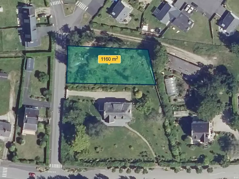 Terrain, 1 160 m²