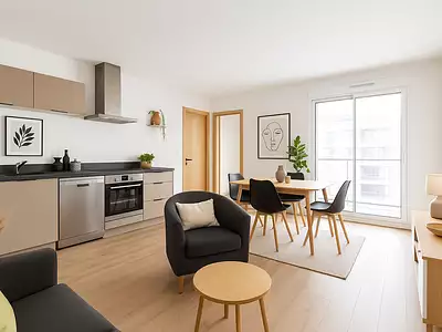 Appartement, 45,11 m²