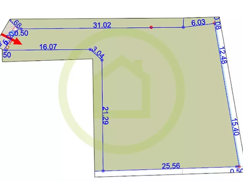 Terrain, 723 m²