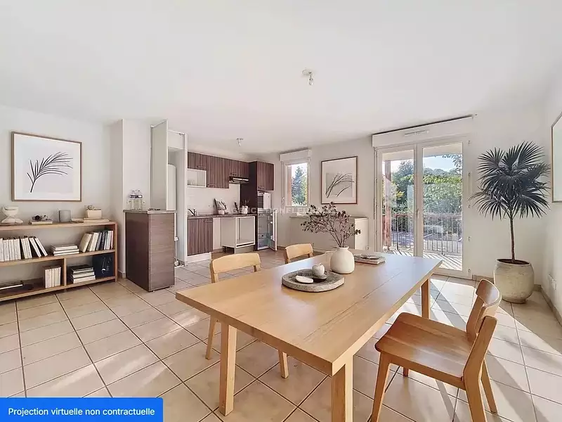 Appartement, 60,82 m²