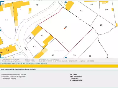 Terrain, 2 511 m²