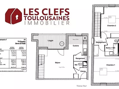 Appartement, 77 m²