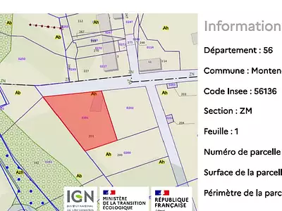 Terrain, 1 230 m²