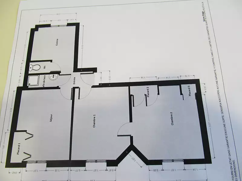 Appartement, 49 m²