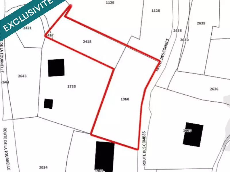 Terrain, 1 771 m²