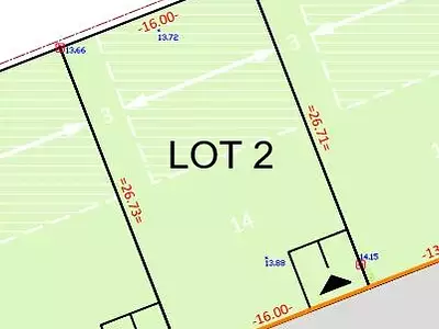 Terrain, 427 m²