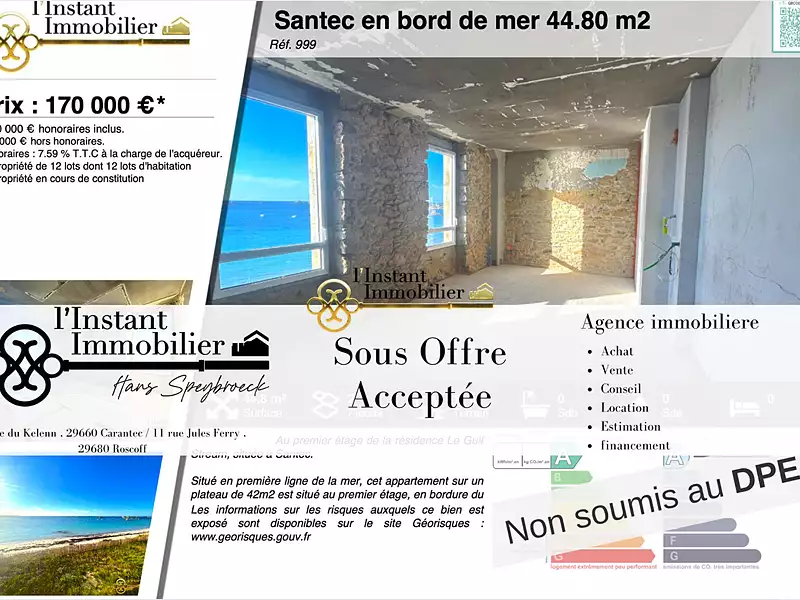 Appartement, 44,8 m²