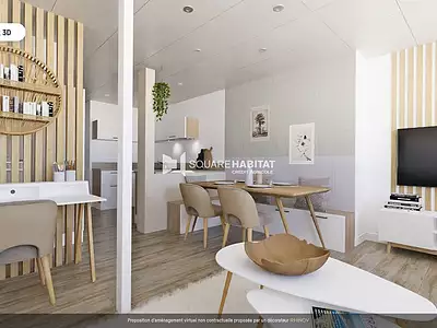 Appartement, 48,42 m²