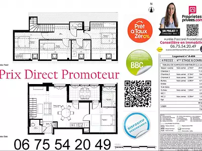 Appartement, 87 m²