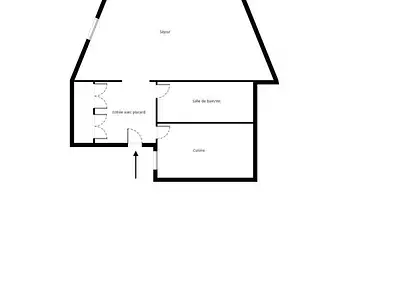 Appartement, 32 m²