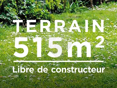 Terrain, 515 m²