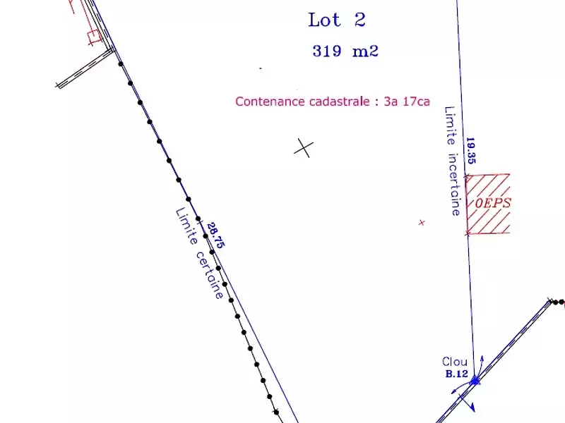 Terrain, 319 m²