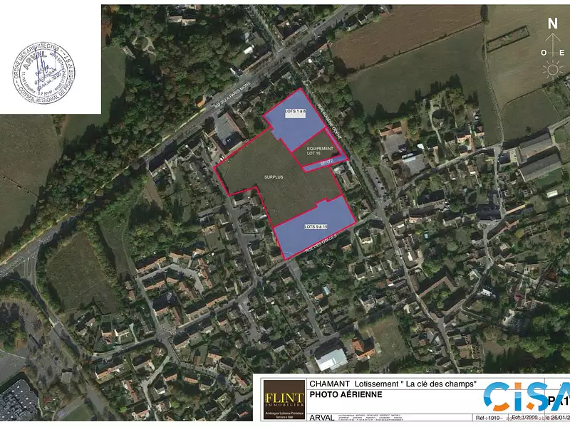 Terrain, 375 m²