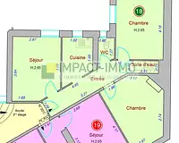 Appartement, 46,9 m²