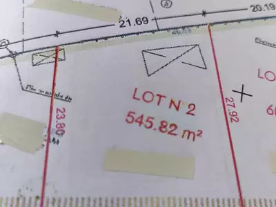 Terrain, 545 m²