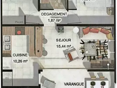 Appartement, 66 m²