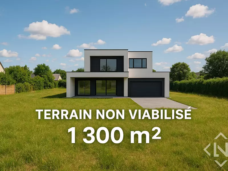 Terrain, 1 300 m²