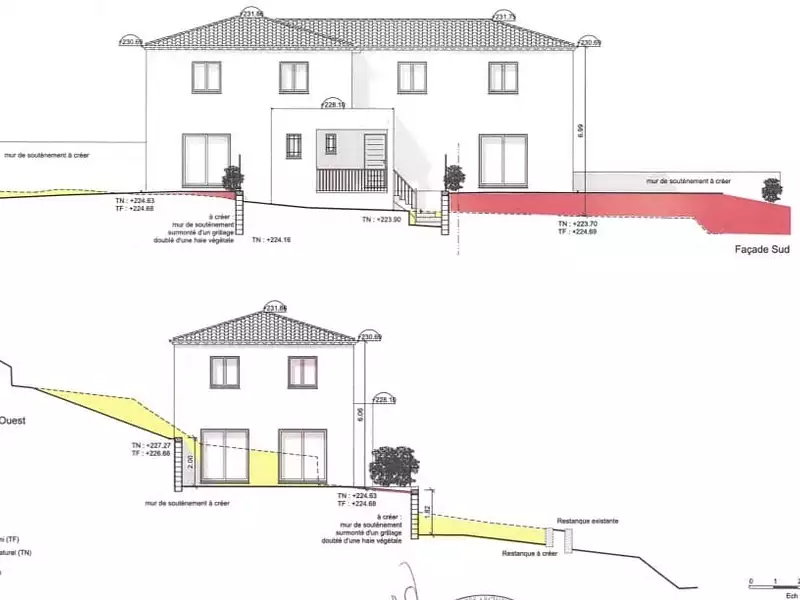Terrain, 700 m²