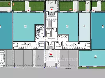 Appartement, 36 m²