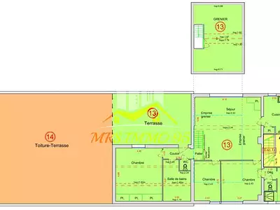 Appartement, 105 m²