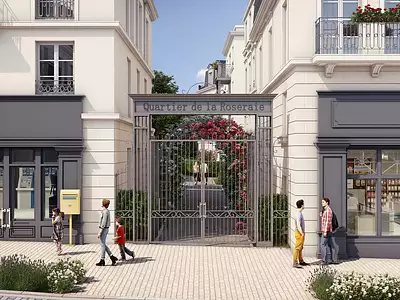 Quartier de la Roseraie