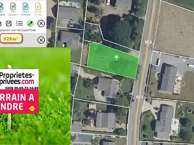 Terrain, 626 m²