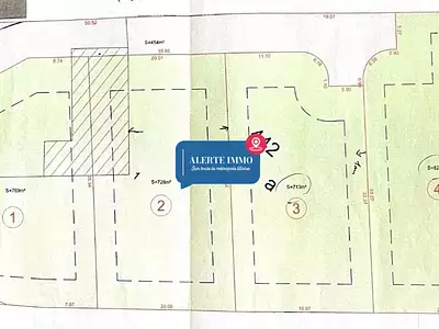 Terrain, 825 m²