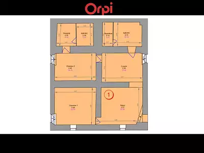 Appartement, 105 m²