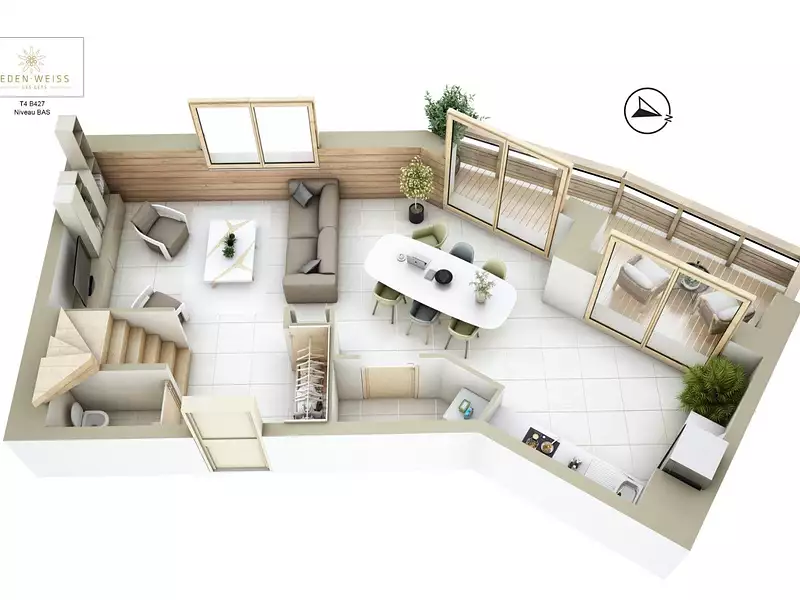 Appartement, 88,18 m²