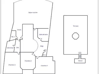 Appartement, 176 m²
