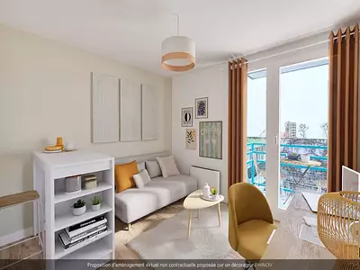 Appartement, 14,38 m²