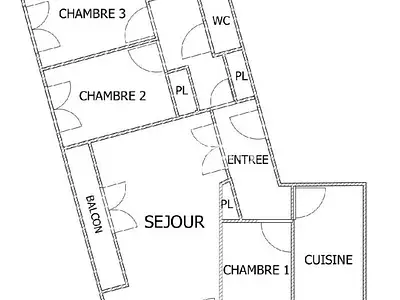 Appartement, 87 m²