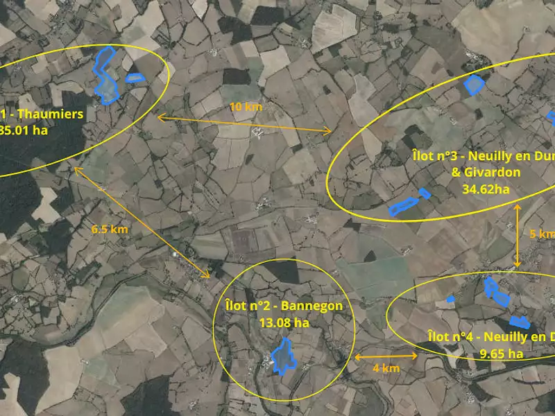 Terrain, 923 857 m²