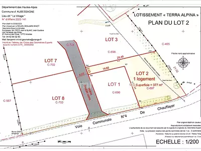 Terrain, 377 m²