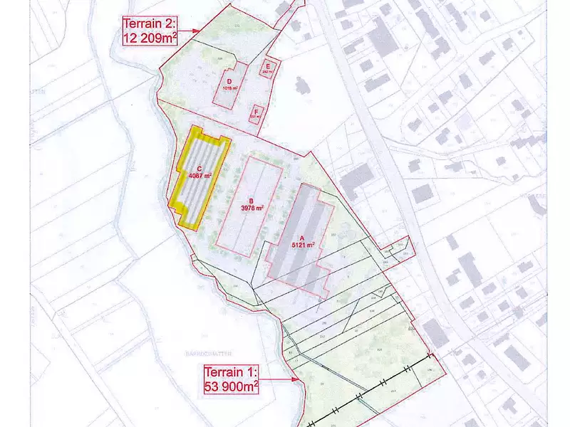 Divers, 4 087 m²