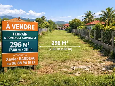 Terrain, 296 m²
