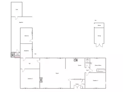 Maison, 90 m²